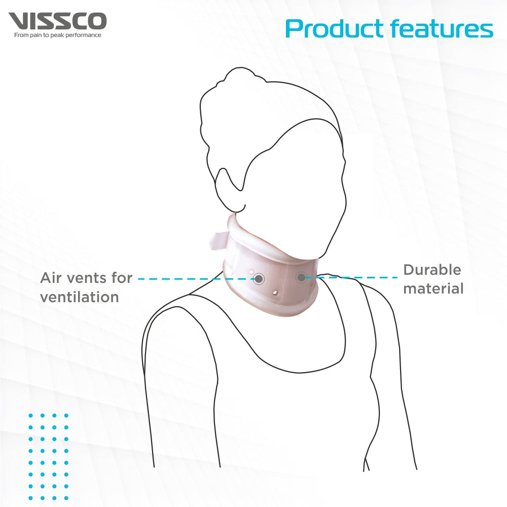 "FIRM CERVICAL COLLAR - ADJ. HEIGHT"