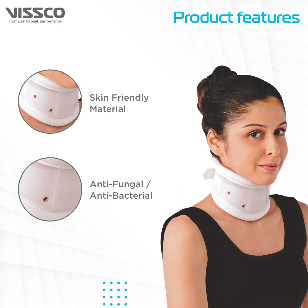 "FIRM CERVICAL COLLAR - ADJ. HEIGHT"