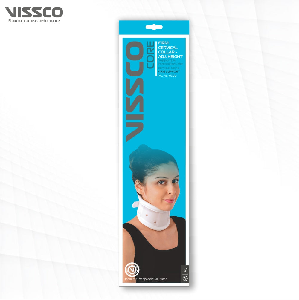 "FIRM CERVICAL COLLAR - ADJ. HEIGHT"