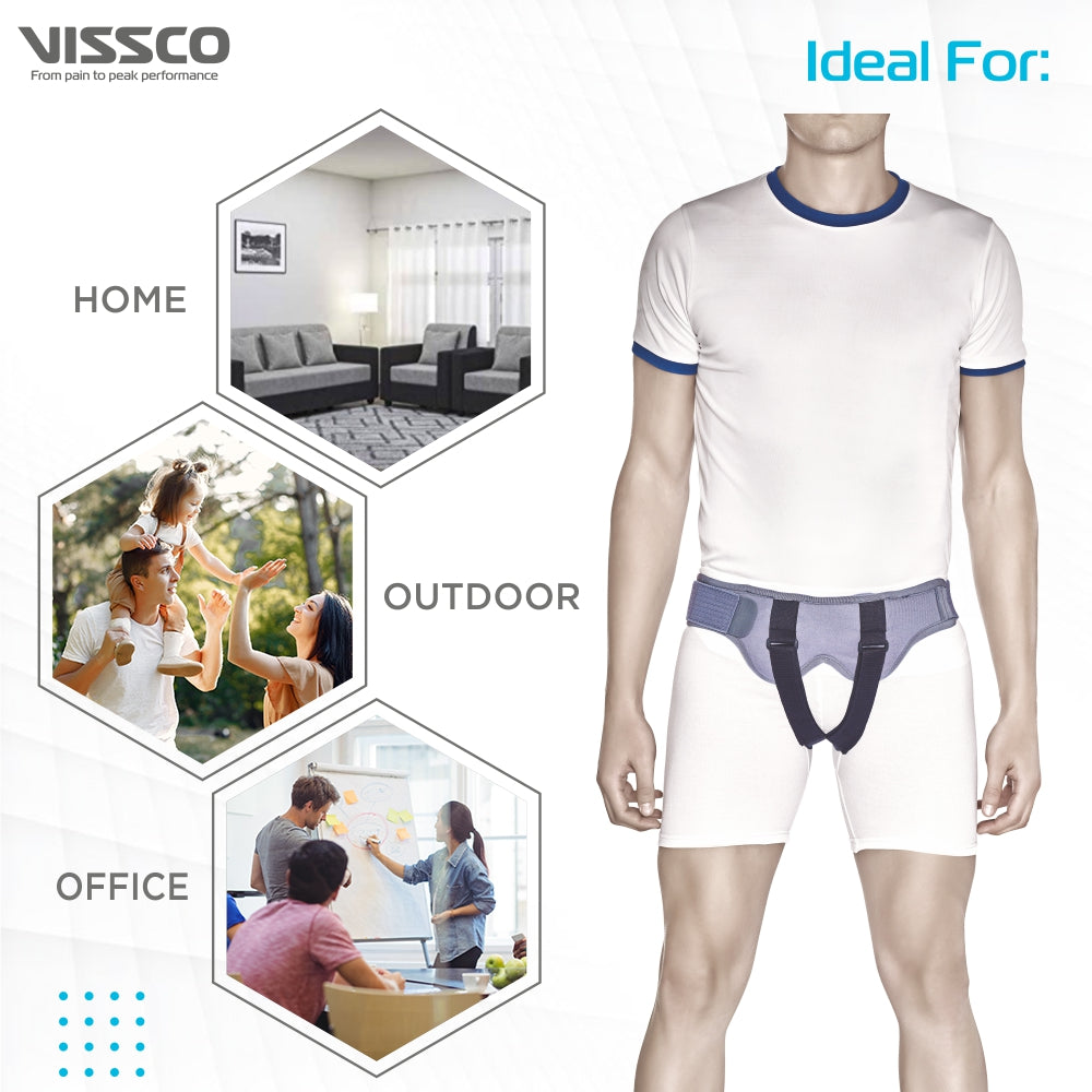 "NEW HERNIA BELT WITH - DOUBLE PAD"