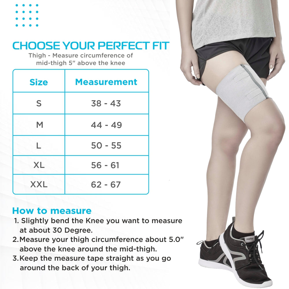 VELCRO THIGH AND CALF SUPPORT