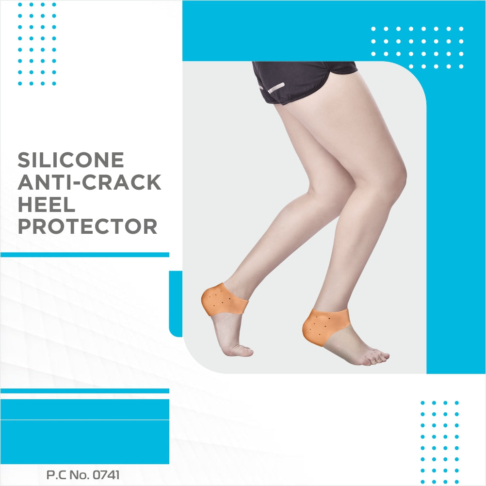 "SILICONE ANTI CRACK HEEL PROTECTOR"