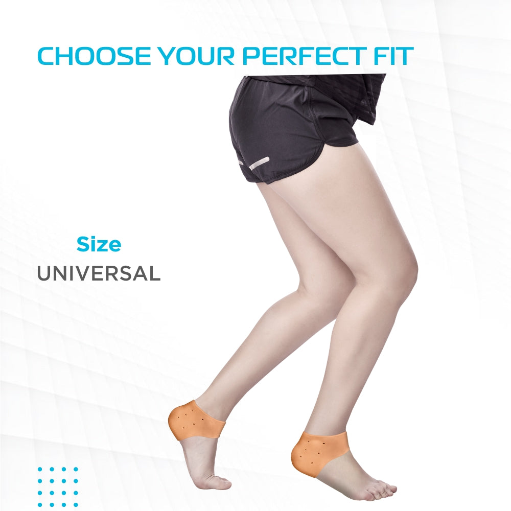 "SILICONE ANTI CRACK HEEL PROTECTOR"
