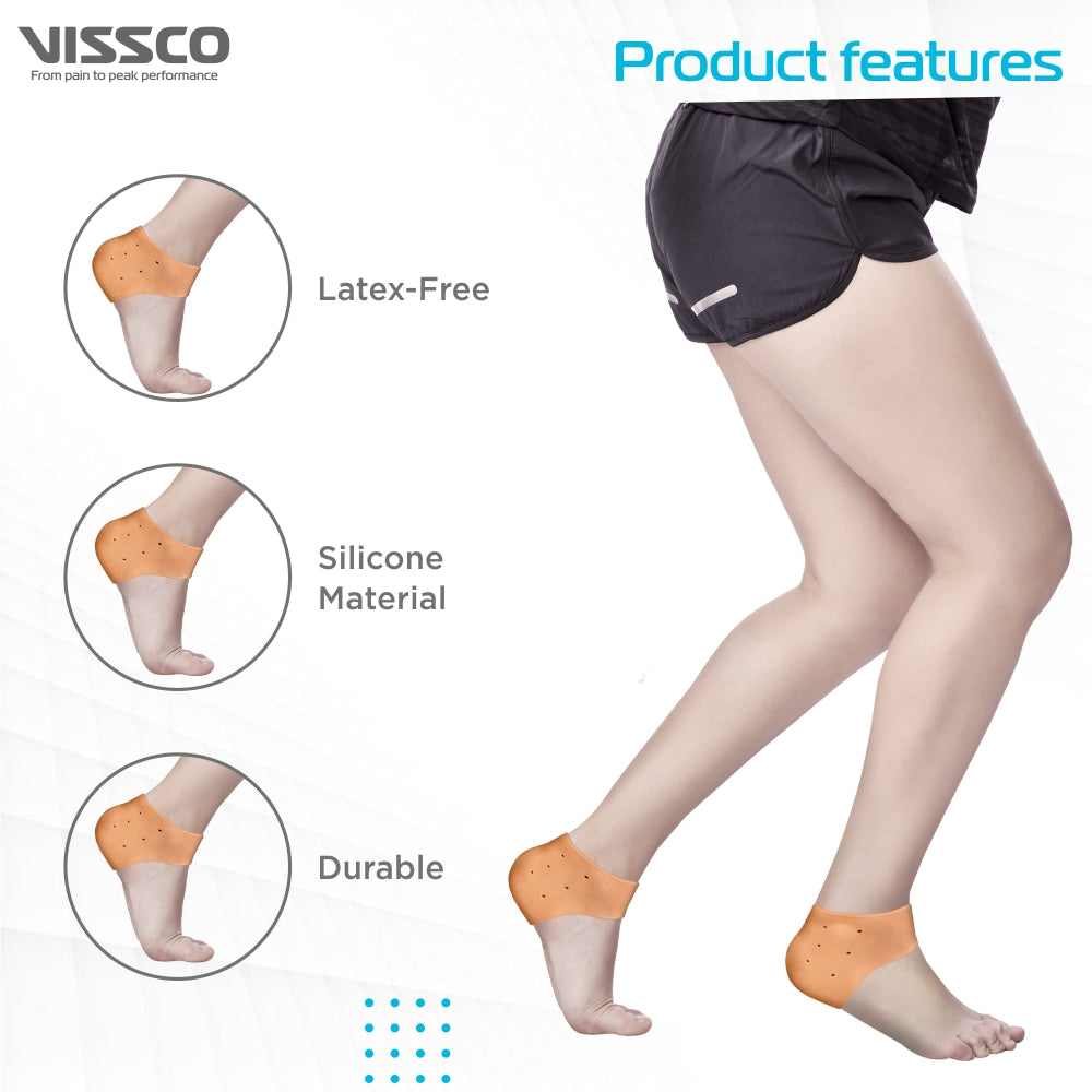 "SILICONE ANTI CRACK HEEL PROTECTOR"