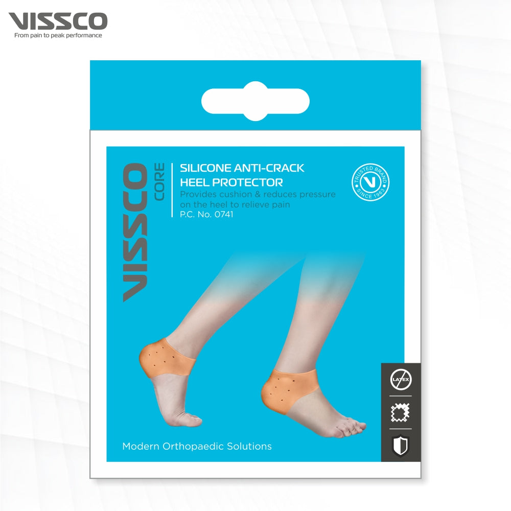 "SILICONE ANTI CRACK HEEL PROTECTOR"