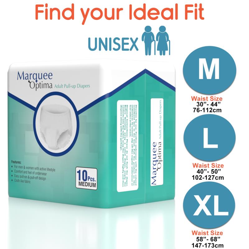 Marquee Optima Adult Pull-up Diapers