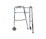 WALKER WITH WHEELS - ALUMINIUM