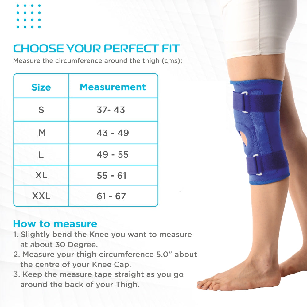 NEOPRENE HINGED KNEE STABILIZER