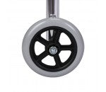 WALKER WITH WHEELS - ALUMINIUM