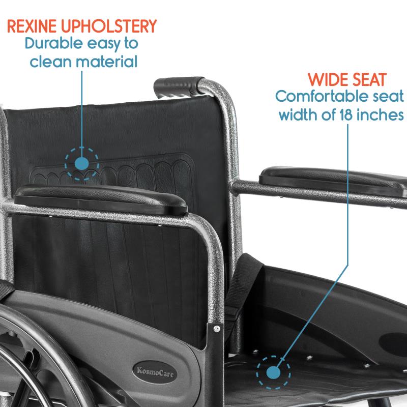 KosmoCare Dura Rexine Mag Wheels with Safety Belt (RCR101)