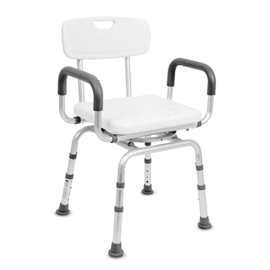 KosmoCare Rotating Shower Chair Pivoting Shower Seat (RX115)