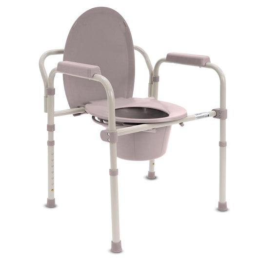 KosmoCare Folding Commode With Seat Cover (RMU103)