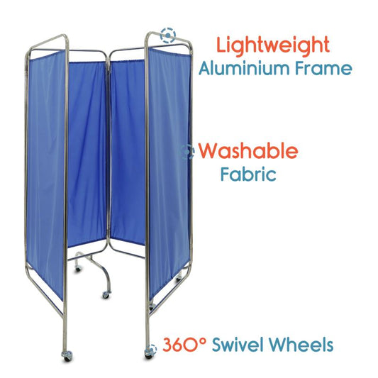 KosmoCare 4-Panel Hospital Bed Screen
