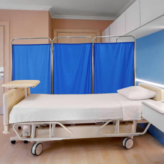 KosmoCare 3-Panel Hospital Bed Screen