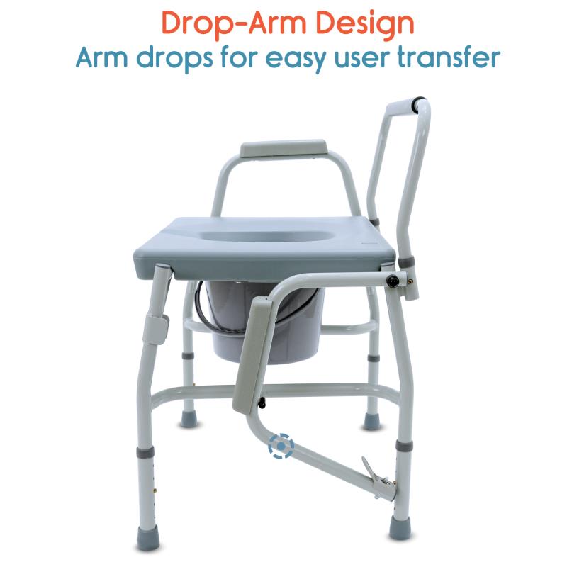 KosmoCare Bariatric Commode Chair