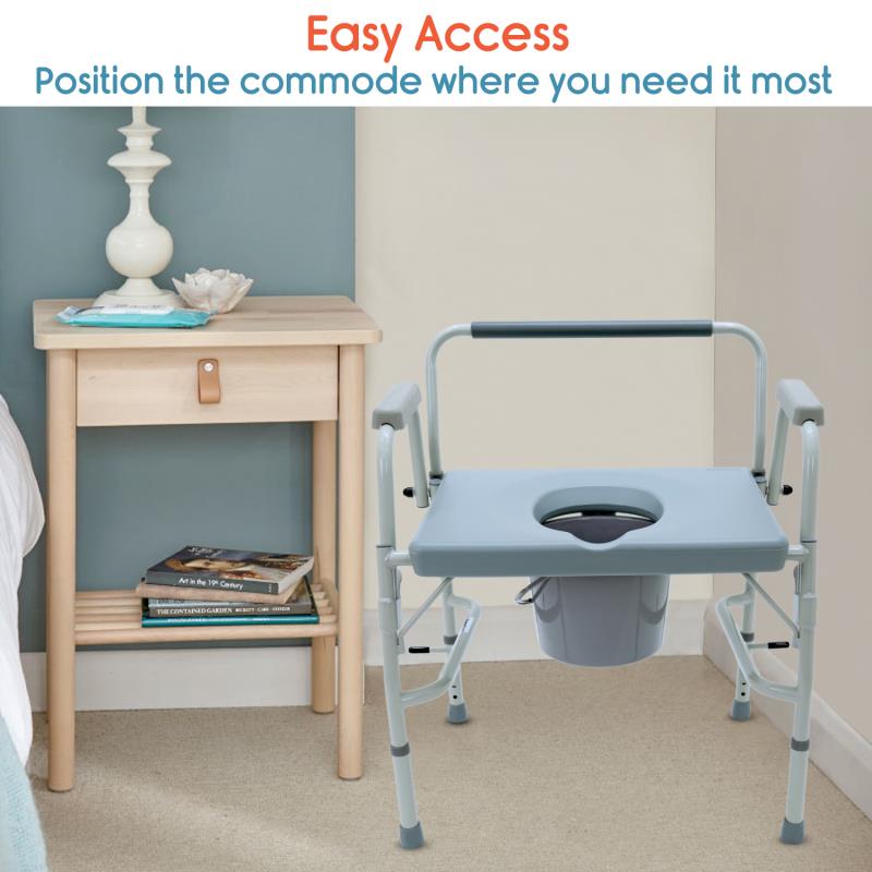 KosmoCare Bariatric Commode Chair