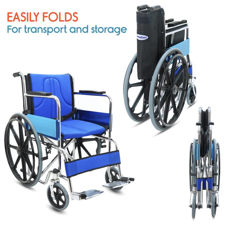 KosmoCare Dura Mag Wheelchair with Soft cushion (RCR102)
