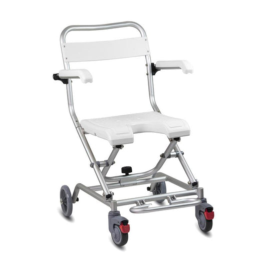 KosmoCare Aluminum Folding Shower Wheelchair (RX110)