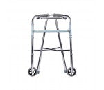 WALKER WITH WHEELS - ALUMINIUM