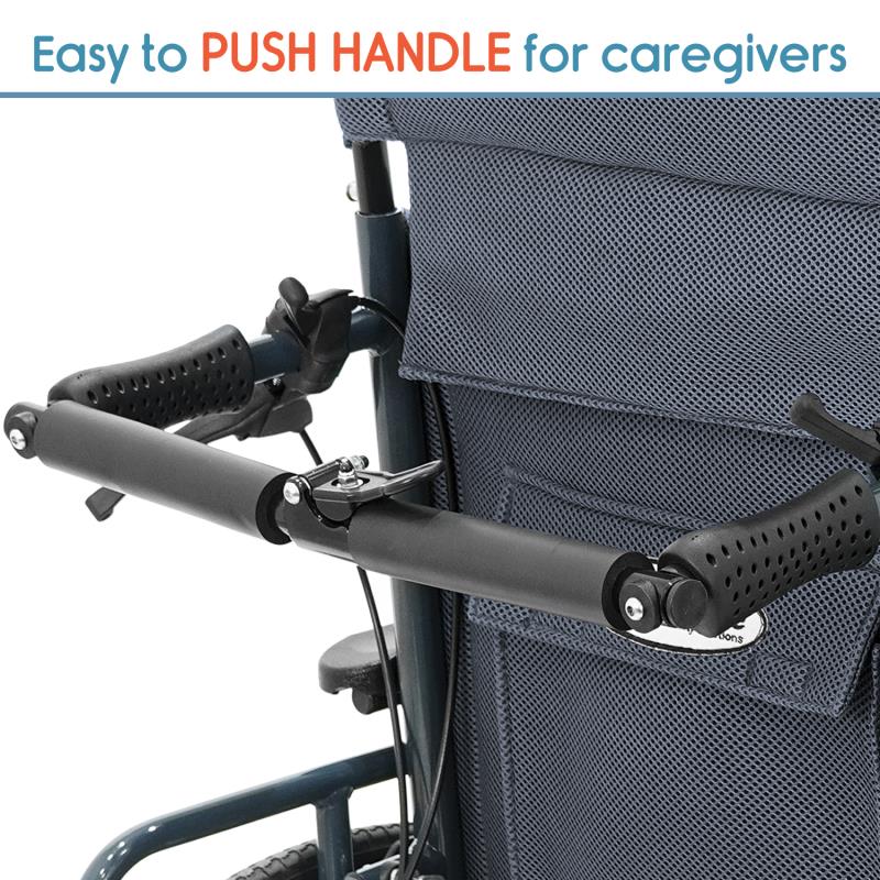 KosmoCare Recliner Light Wheelchair -Crest Series (RCS306)