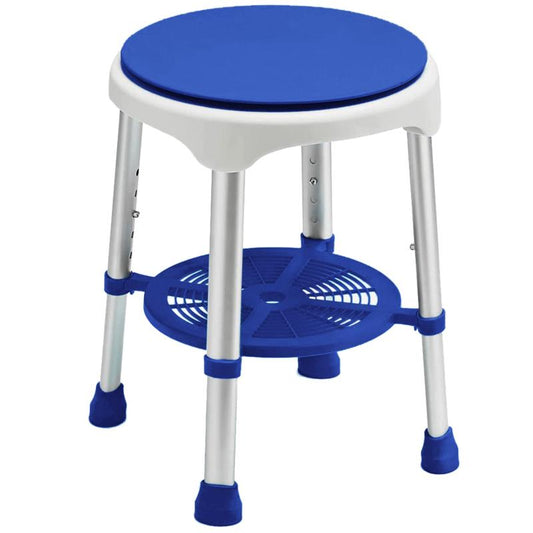 KosmoCare Swivel Shower Stool with Storage Tray (RX113)