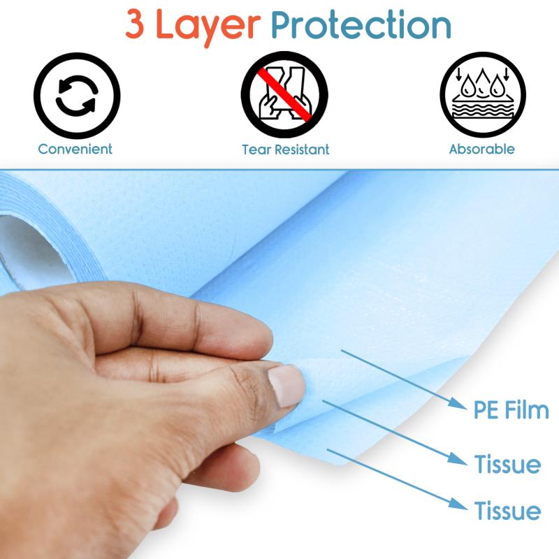 Hygiene Protective Sheet (30 x 50cms) - 40 sheets per roll