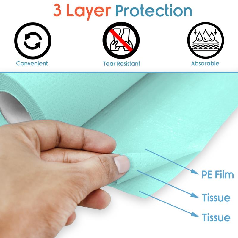 Hygiene Protective Sheet (38 x 50cms) - 80 sheets per roll