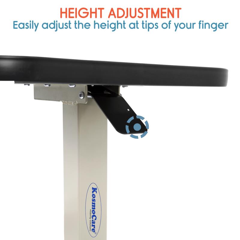 KosmoCare Height Adjustable Multipurpose Table Trolley