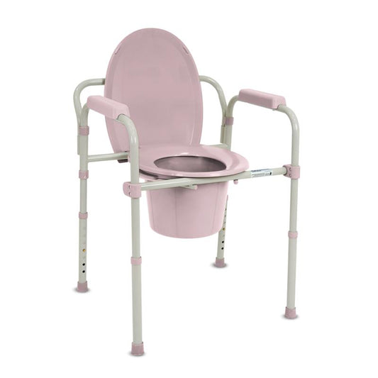 KosmoCare Commode Chair Long bucket & splash guard RMU120