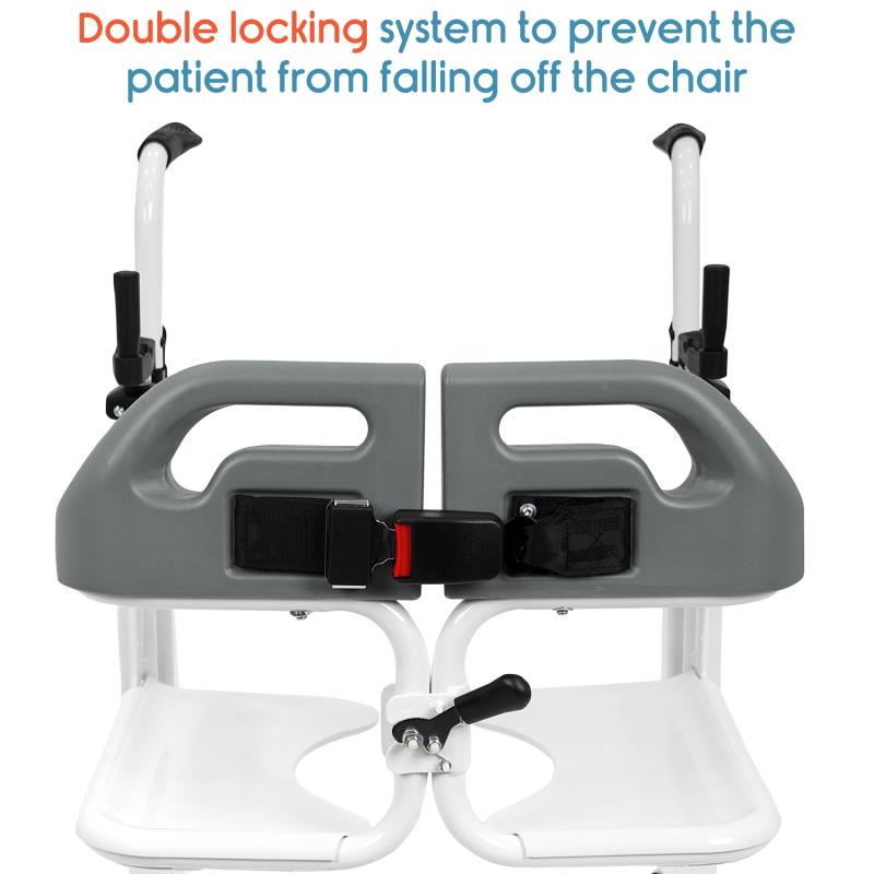 KosmoCare Patient Lift & Transfer Wheelchair For Bedridden Patient (RCS601 & RCS602)
