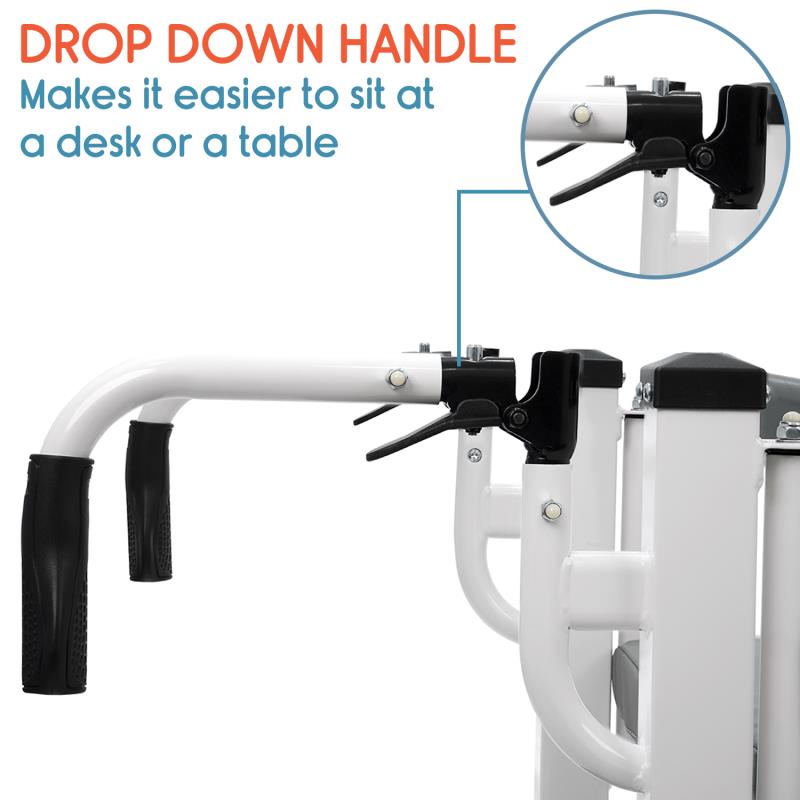 KosmoCare Electric Lift Patient Transfer Wheelchair