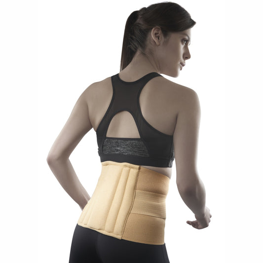 "SACRO LUMBAR BELT 12"" BACK- DOUBLE STRAP"