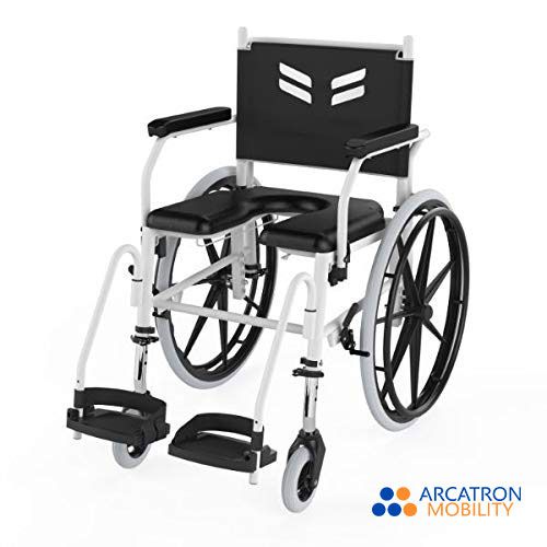 Arcatron Prime FPS005 | Self Propelled Shower Commode Wheelchair