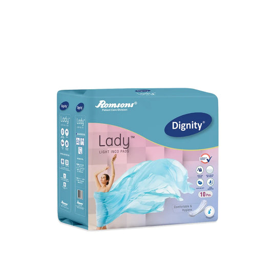 Dignity Lady Light Incontinence Pads (10 Pcs/Pack)