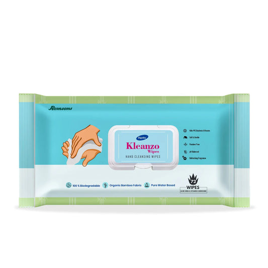 Dignity Kleanzo Hand Cleansing Wipes (72 Wipes/Pack)