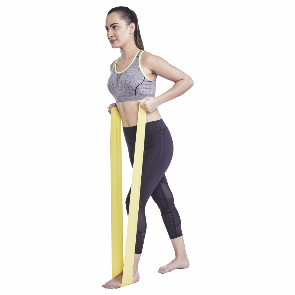 "ACTIVEBAND PHYSICAL RESISTANCE LATEX FREE BAND - YELLOW 150CMS"