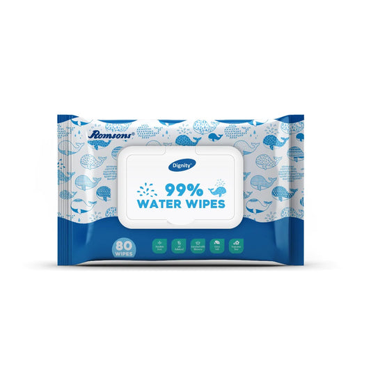 Dignity 99% Water Wipes (80 Wipes/Pack)