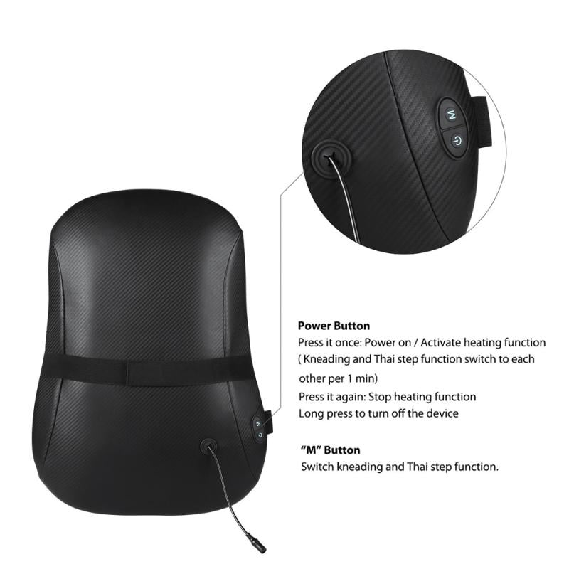 KosmoCare Shiatsu Back Massage Cushion with Heating