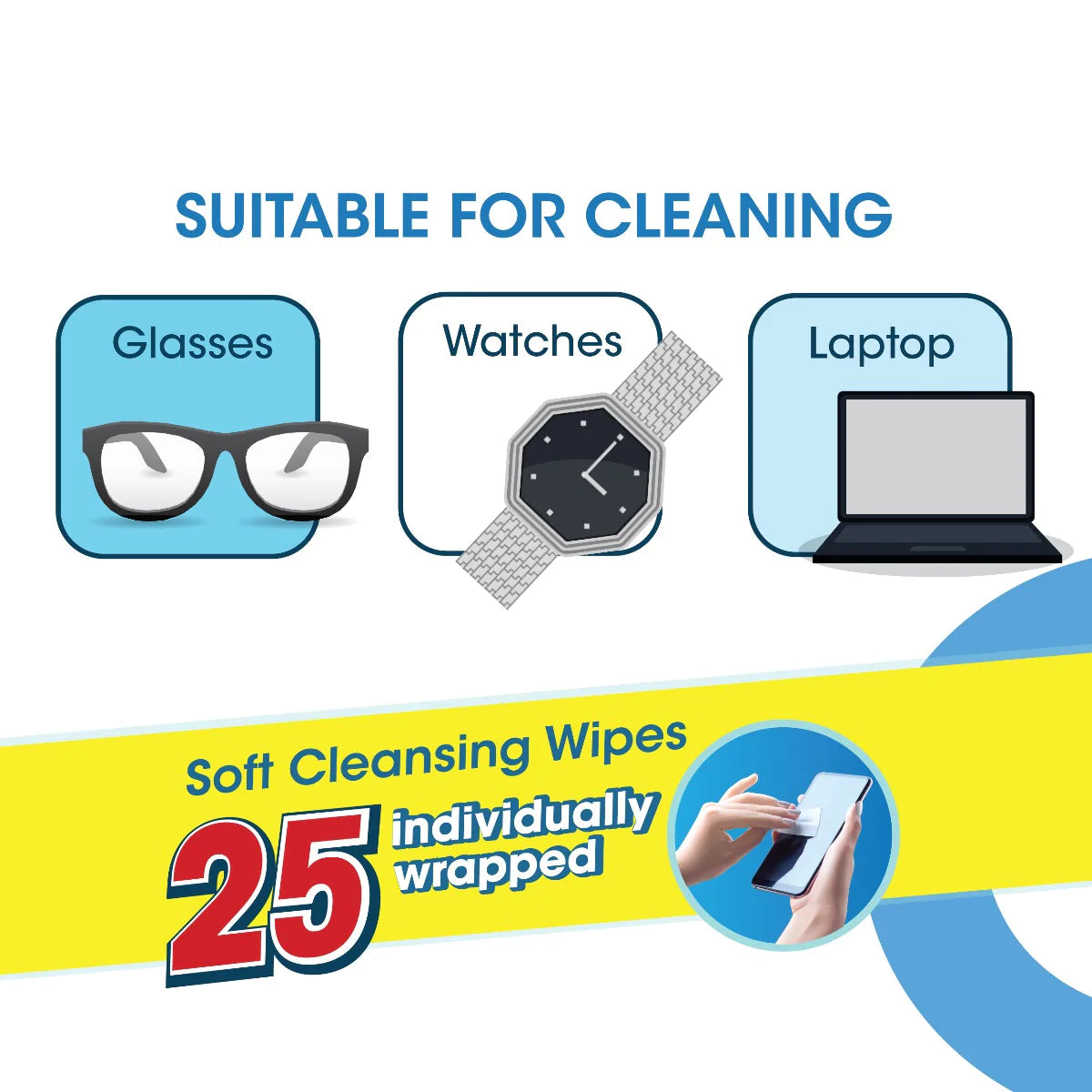 Stericot Surface Cleaning Wipes (Pack of 2) 50 pcs/pack