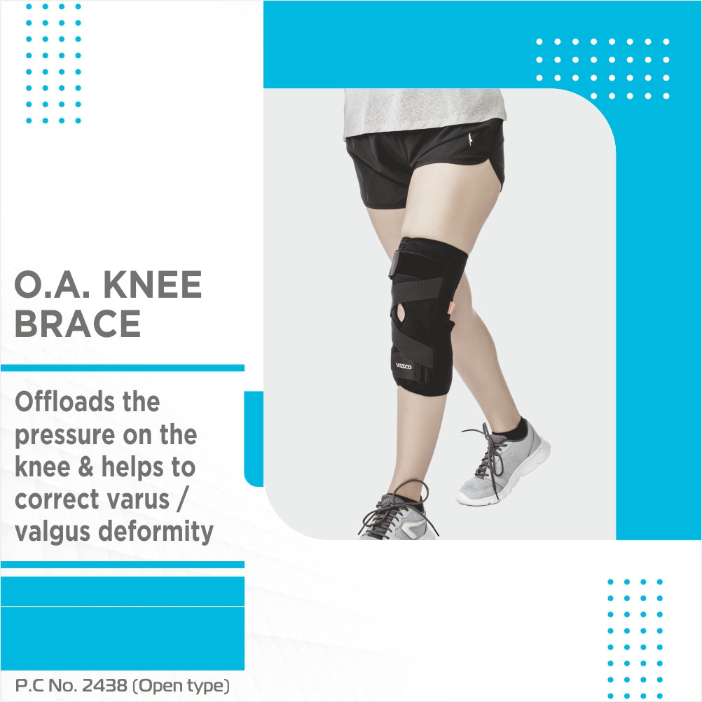PRO- O.A. KNEE BRACE OPEN TYPE LEFT / RIGHT