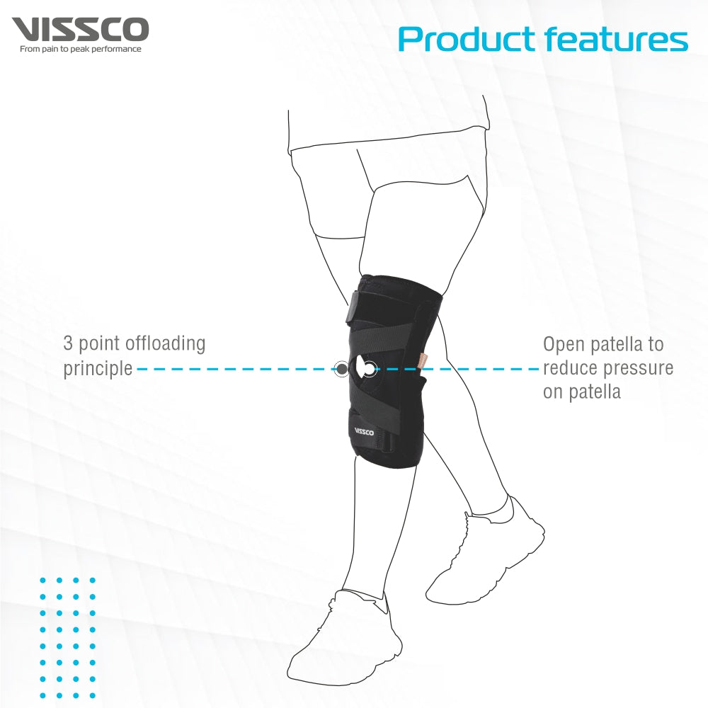 PRO- O.A. KNEE BRACE OPEN TYPE LEFT / RIGHT