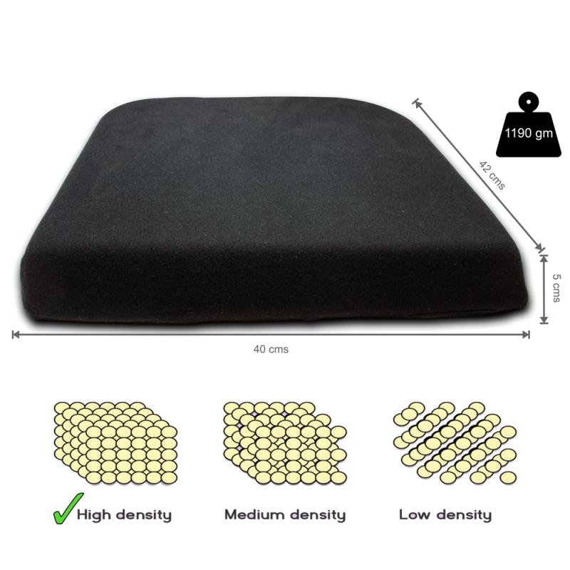 HD Memory Foam Pressure Relieving Seat Cushion - RXM4002