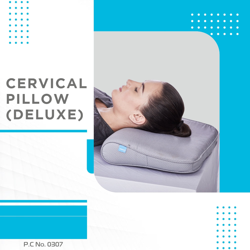 CERVICAL PILLOW - DELUX (Grey)