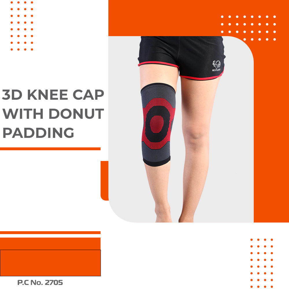 PRO-3D KNEE CAP WITH DONUT PADDING