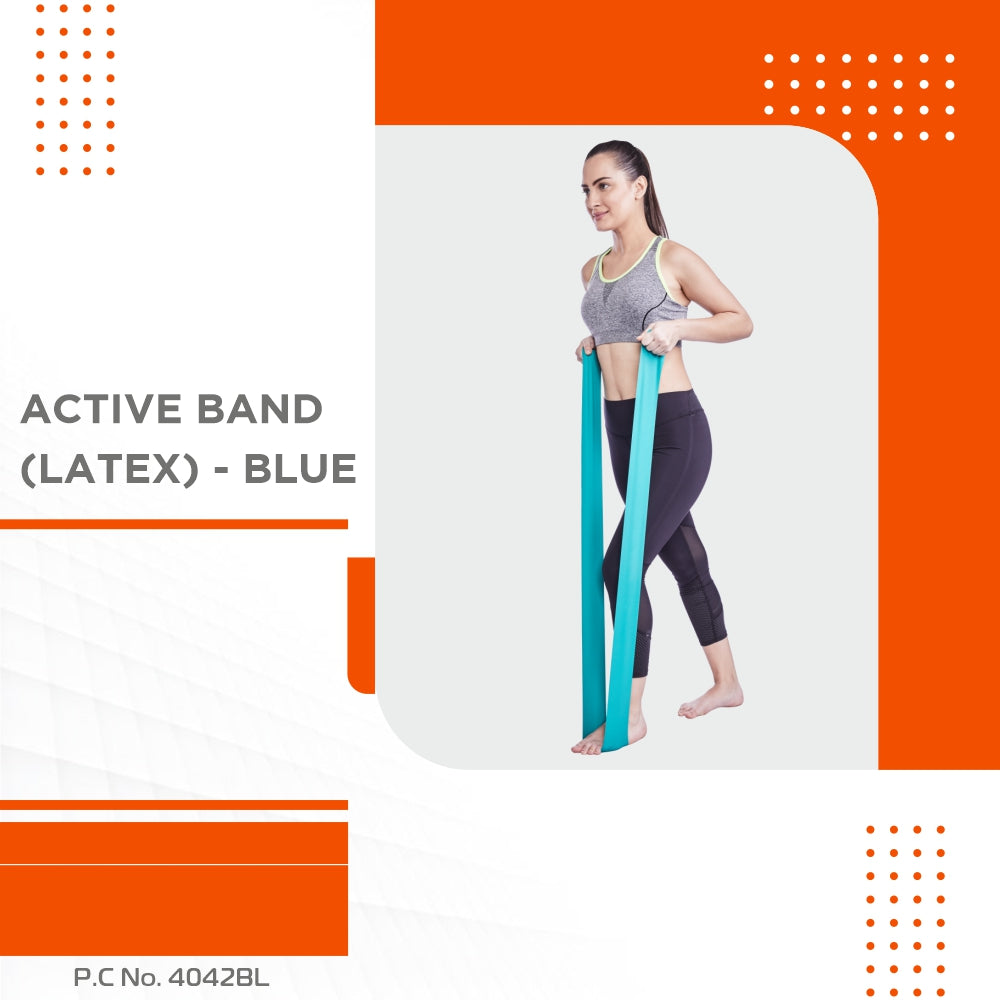 ACTIVEBAND PHYSICAL RESISTANCE BAND - BLUE 1.80 Mtrs