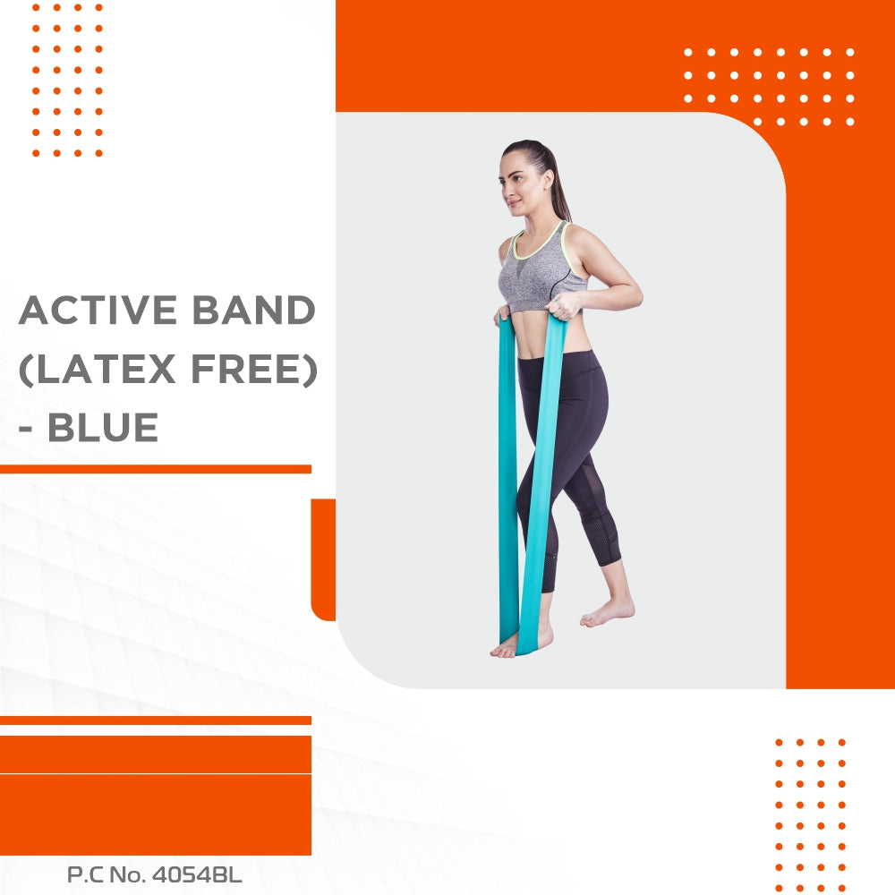 ACTIVEBAND PHYSICAL RESISTANCE LATEX FREE BAND - BLUE 150CMS