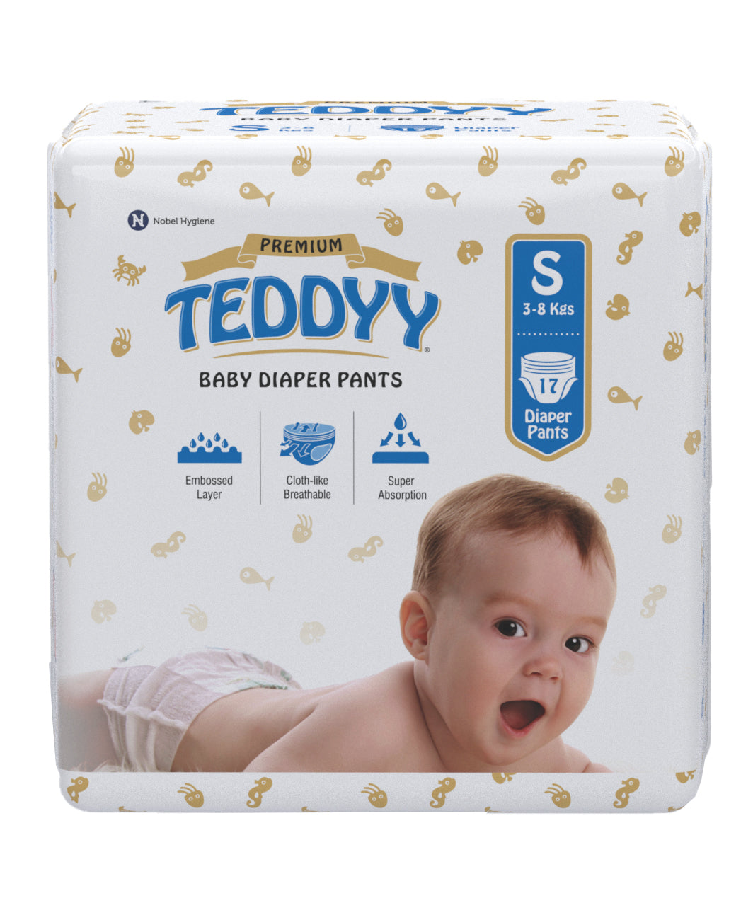 TEDDYY BABY PANTS PREMIUM 42's X 8 C