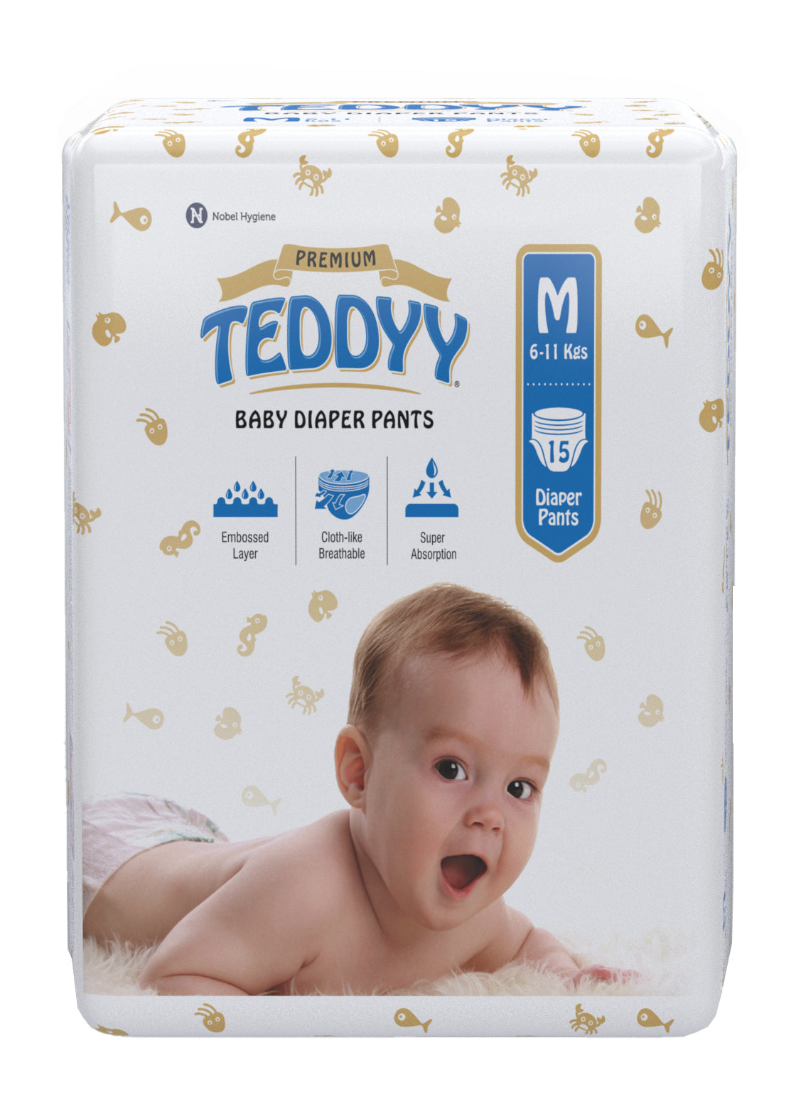 TEDDYY BABY PANTS PREMIUM 42's X 8 C