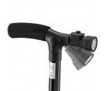 FOLDING WALIKING STICK WITH TORCH