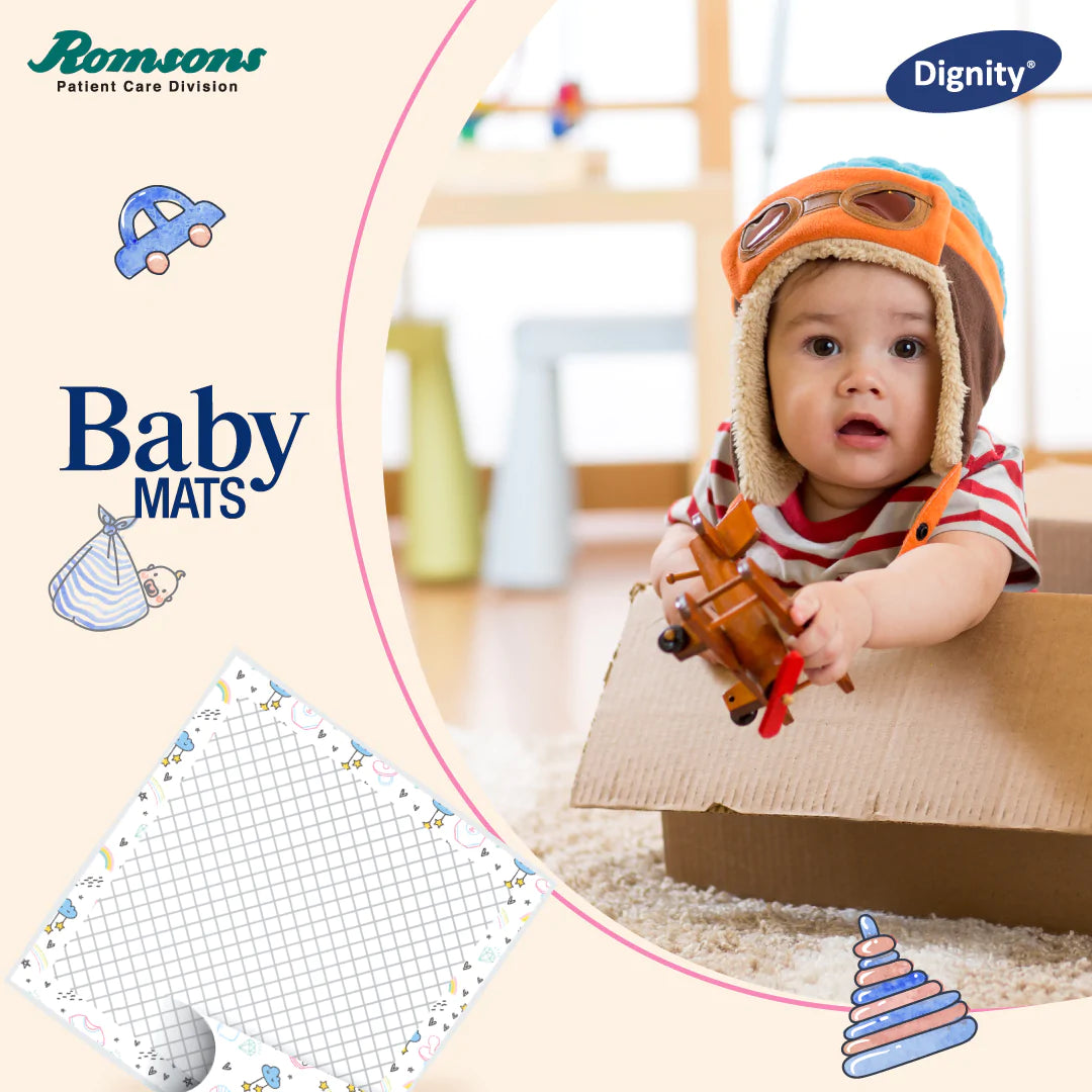 Dignity Disposable Baby Changing Mats (10 pcs/Pack)